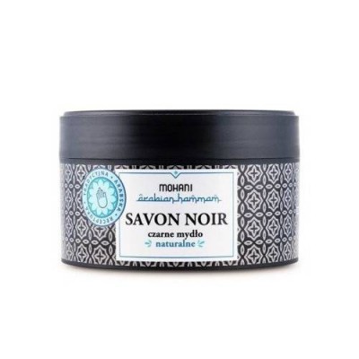 Miniaturka artykułu - MOHANI Czarne mydło Savon Noir, 200 g