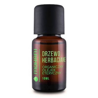 Miniaturka artykułu - MOHANI Organiczny olejek eteryczny Drzewo Herbaciane, 10 ml