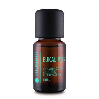 Miniaturka artykułu - MOHANI Organiczny olejek eteryczny Eukaliptus, 10 ml