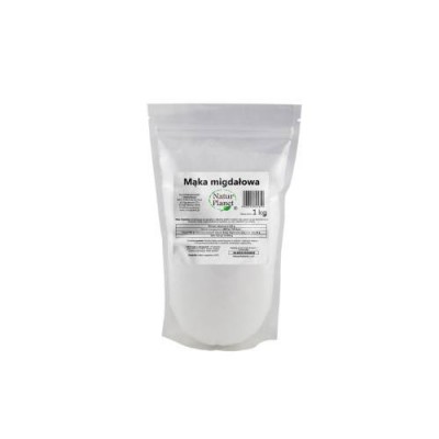 Miniaturka artykułu - NaturPlanet Mąka migdałowa, 1000g