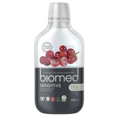 Miniaturka artykułu - BIOMED SENSITIVE Płyn do płukania jamy ustnej, 500ml