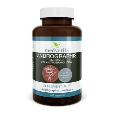 Miniaturka artykułu - MEDVERITA Andrographis, 120kaps.