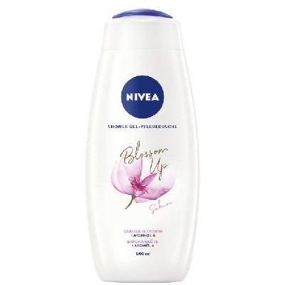 Miniaturka artykułu - NIVEA Żel pod prysznic Blossom Up, 500ml 