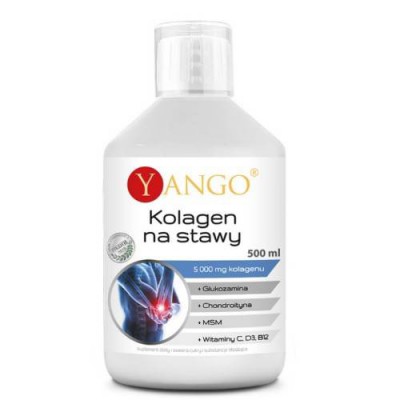 Miniaturka artykułu - YANGO Kolagen na stawy płyn, 500 ml