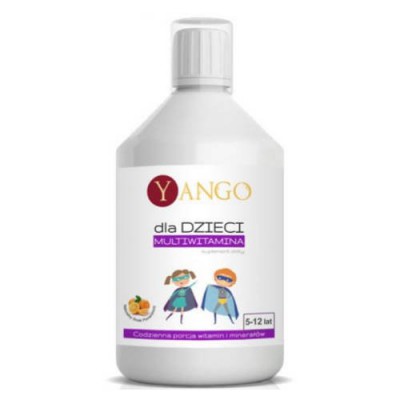 Miniaturka artykułu - YANGO Multiwitamina dla dzieci płyn, 500ml