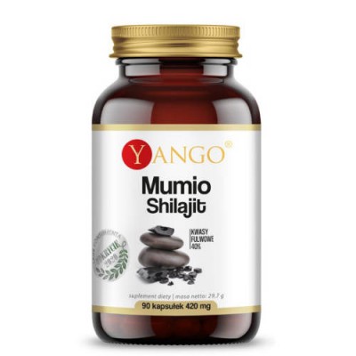 Miniaturka artykułu - YANGO Mumio Shilajit, 90 kaps.