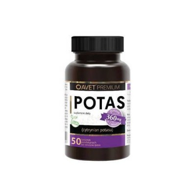 Avet Premium Potas, 50tabl.