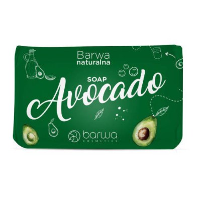 Miniaturka artykułu - BARWA Naturalna Mydło awokado, 100g