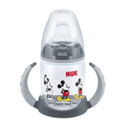 Miniaturka artykułu - NUK Butelka niekapek Disney Miki( 6-18m) czerwony/szary, 150ml