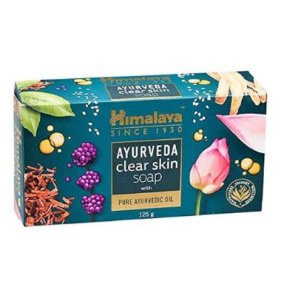 Miniaturka artykułu - HIMALAYA Ayurveda Mydło do mycia rąk, 125g