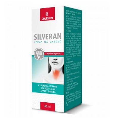 Miniaturka artykułu - Silveran Spray do gardła, 30 ml