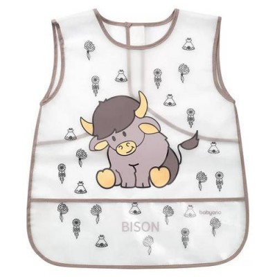Miniaturka artykułu - BABYONO 840 Fartuszek Creative Baby Byk, 1szt.