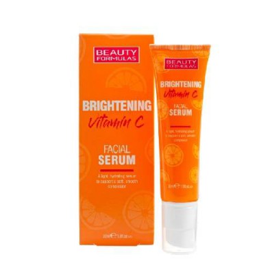 Miniaturka artykułu - BEAUTY FORMULAS Serum do twarzy z witaminą C, 30 ml