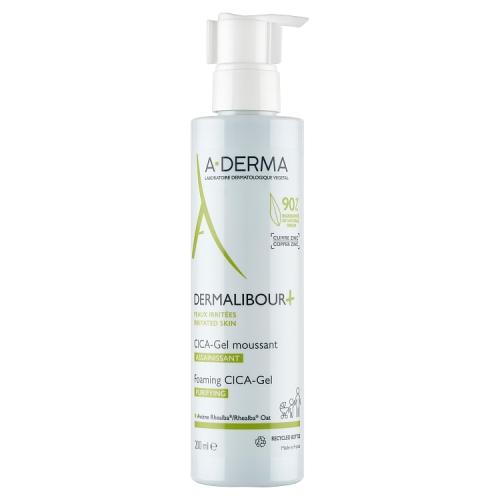 Miniaturka artykułu - A-DERMA DERMALIBOUR+ CICA żel do mycia, 200ml