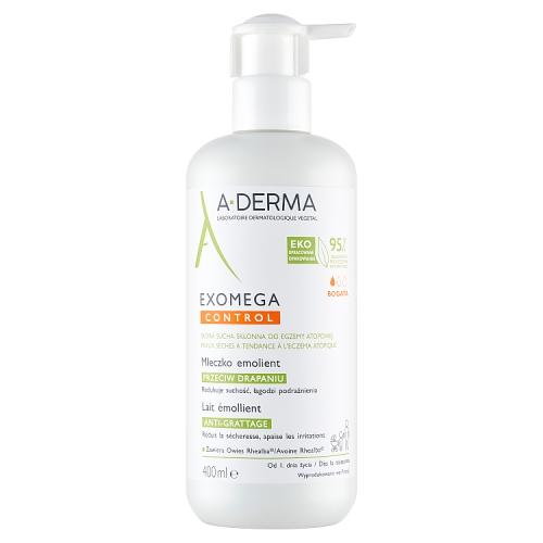 Miniaturka artykułu - A-DERMA Exomega Control Mleczko, 400ml