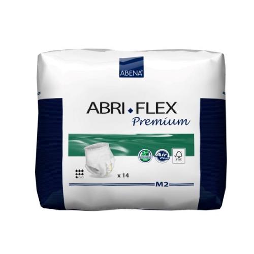 Miniaturka artykułu - ABENA ABRI-FLEX PREMIUM M2 Majtki chłonne 14 szt.