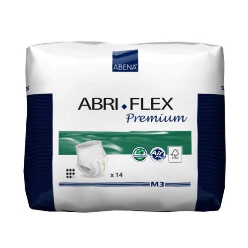Miniaturka artykułu - ABENA ABRI-FLEX PREMIUM M3 Majtki chłonne, 14 szt.	