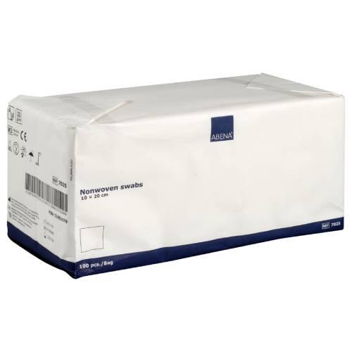 Miniaturka artykułu - Abena Kompresy wł&oacute;kninowe niejałowe 10x20cm, 100 szt.
