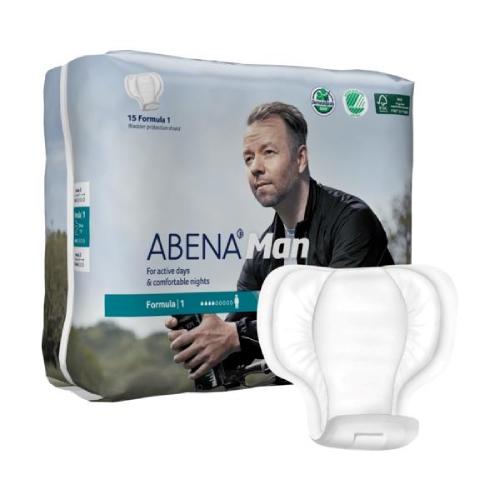 Miniaturka artykułu - ABENA Man Formula 1 Wkłady anatomiczne, 15szt	