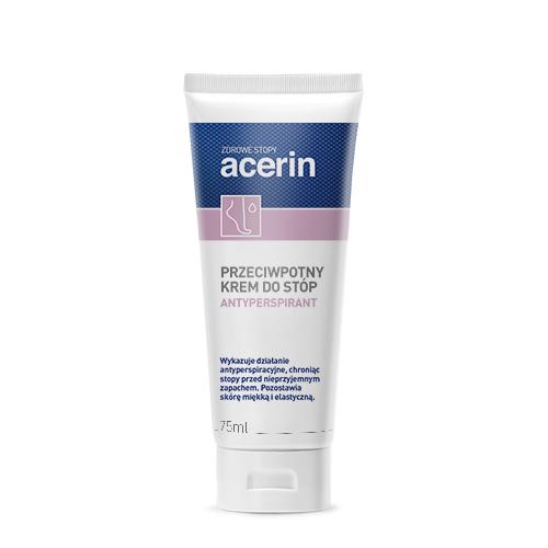 Miniaturka artykułu - ACERIN PERSPIRANT Krem do st&oacute;p z nadmierną potliwością, 75 ml 