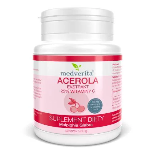 Miniaturka artykułu - Acerola Medverita - 250 g