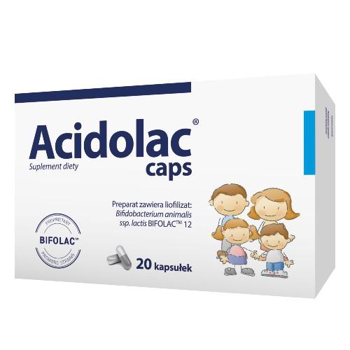 Miniaturka artykułu - Acidolac - 20 kapsułek 