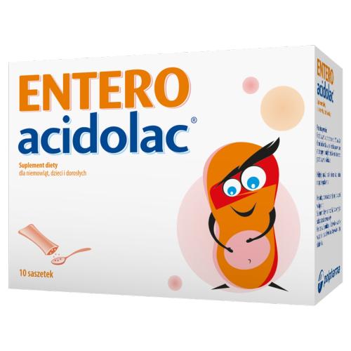 Miniaturka artykułu - ACIDOLAC ENTERO - 10 saszetek
