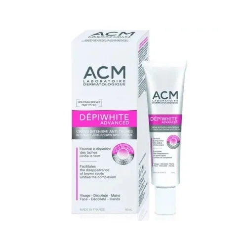 Miniaturka artykułu - ACM Depiwhite Advanced Krem rozjaśniający przebarwienia, 40ml