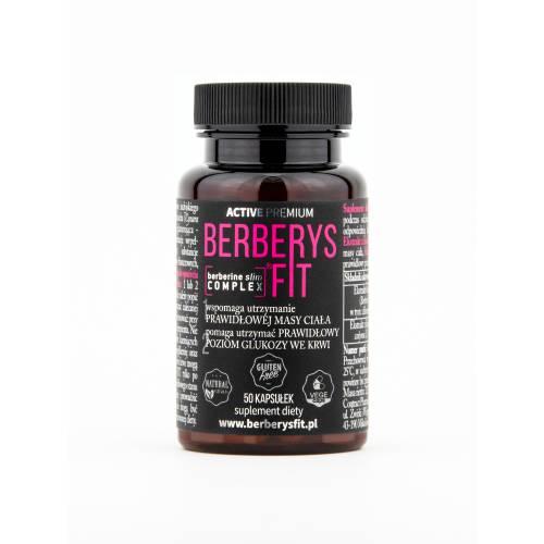 Miniaturka artykułu - Berberys Fit Active Premium, 50 kaps.