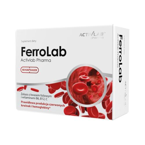 Miniaturka artykułu - ACTIVLAB PHARMA FerroLab, 40kaps.