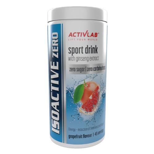 Miniaturka artykułu - ACTIVLAB ISOACTIVE Zero Nap&oacute;j izotoniczny bez cukru Grejpfrut, 225g