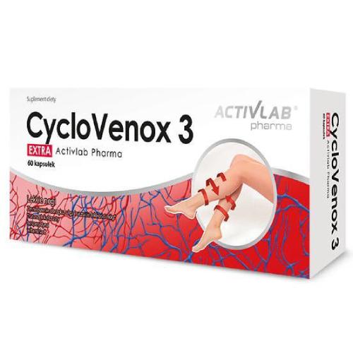 Miniaturka artykułu -  ACTIVLAB CycloVenox 3 Extra - 60kaps.