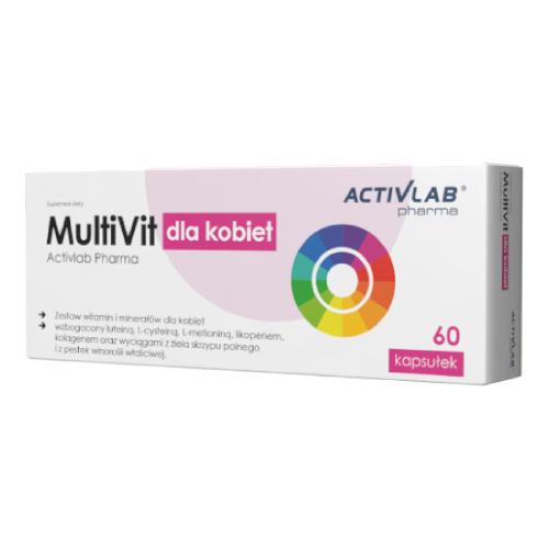 Zdjęcie produktu - Activlab Pharma MultiVit dla kobiet, 60 kaps.