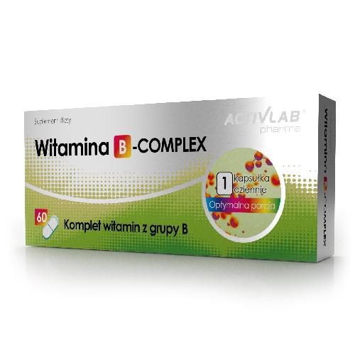 Miniaturka artykułu -  ACTIVLAB Witamina B-COMPLEX, 60 tabletek
