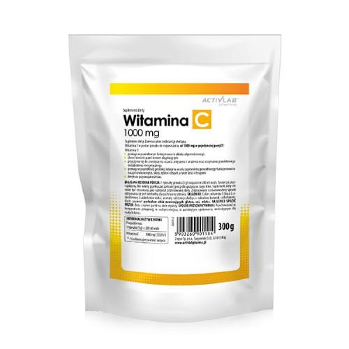 Miniaturka artykułu - ACTIVLAB Witamina C 1000mg Proszek, 300g