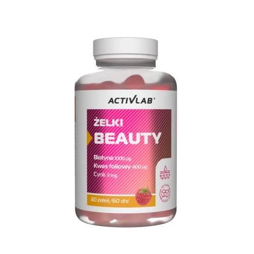 Miniaturka artykułu - Activlab żelki Beauty o smaku malinowym, 60 szt.