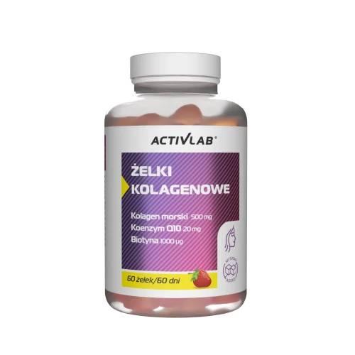 Zdjęcie produktu - Activlab Żelki kolagenowe o smaku truskawkowym, 60 szt.