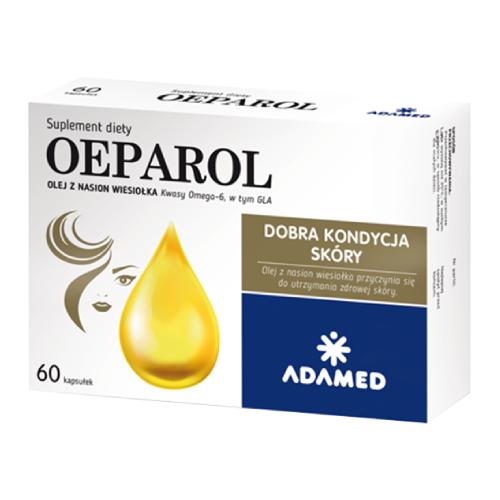 Miniaturka artykułu - OEPAROL olej z nasion wiesiołka, 60 kapsułek - z kwasami omega-6