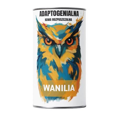 Miniaturka artykułu - Adaptogenialna Kawa Rozpuszczalna Wanilia, 100 g