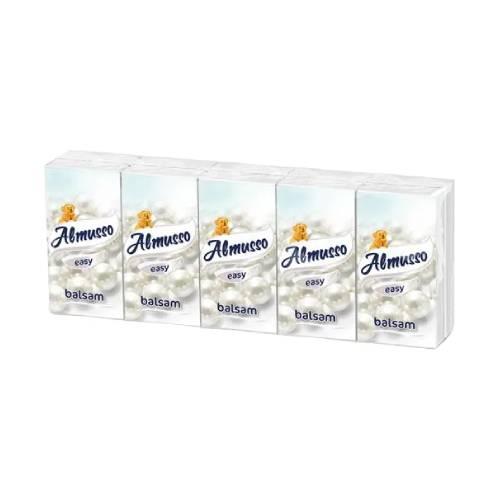 Miniaturka artykułu - Almusso Easy Balsam Chusteczki higieniczne, 10x9szt.