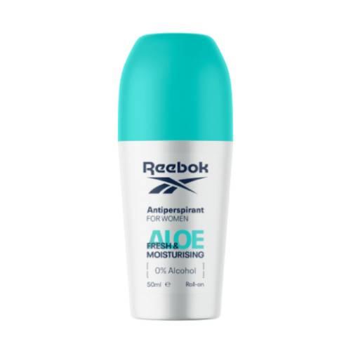 Miniaturka artykułu - REEBOK Aloe Antyperspirant roll on dla kobiet, 50ml