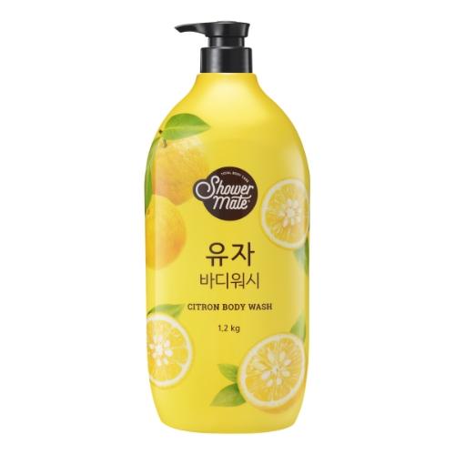 Miniaturka artykułu - Aekyung Showermate Natural Citron Żel pod prysznic, 1,2 l