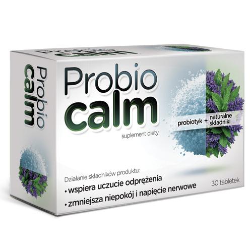 Miniaturka artykułu - Aflofarm ProbioCalm Probiotyk, 30 tabl.