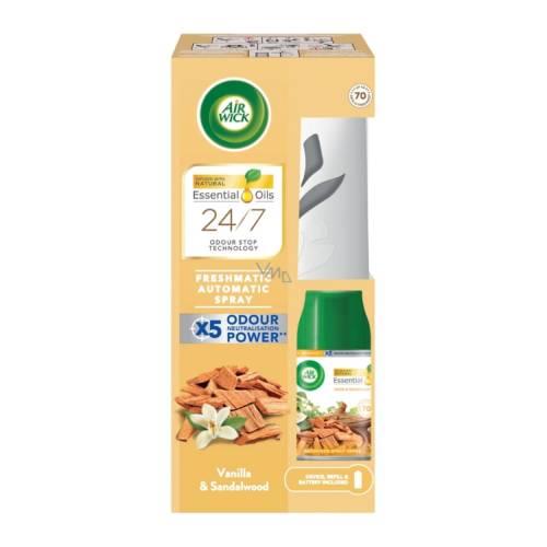 Miniaturka artykułu - Air Wick Dyfuzor + Wkład Vanilla & Sandalwood Odświeżacz powietrza, 250ml
