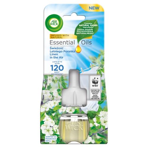 Miniaturka artykułu - Air Wick Electric Wkład do elektrycznego odświeżacza świeżość letniego poranka, 19ml