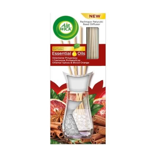 Miniaturka artykułu - AIR WICK Patyczki zapachowe Orientalne przyprawy i pomarańcza, 30ml