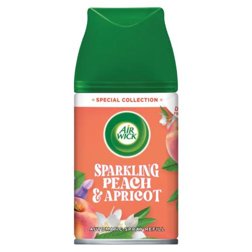 Miniaturka artykułu - Air Wick Sparkling Peach & Apricot Wkład do odświeżacza powietrza Brzoskwinia i Morela, 250 ml