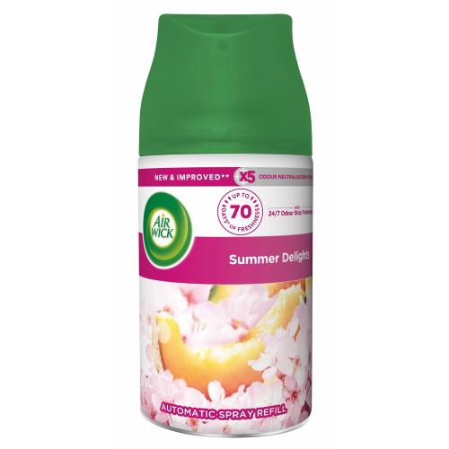 Miniaturka artykułu - Air Wick Wkład do automatycznego odświeżacza powietrza Letnia rozkosz, 250ml
