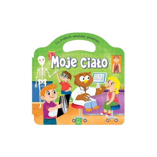 Miniaturka artykułu - AKSJOMAT Co maluch wiedzieć powinien. Moje ciało. Książeczka edukacyjna