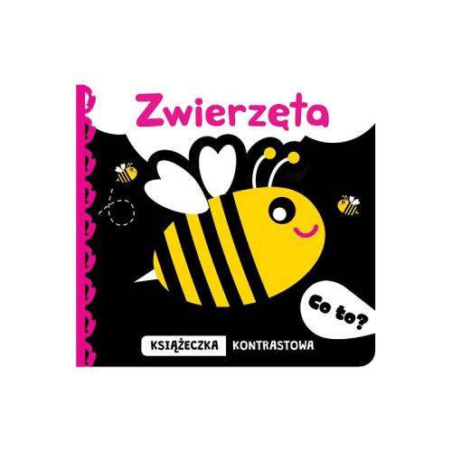 Miniaturka artykułu - AKSJOMAT Co to? Zwierzęta. Książeczka kontrastowa